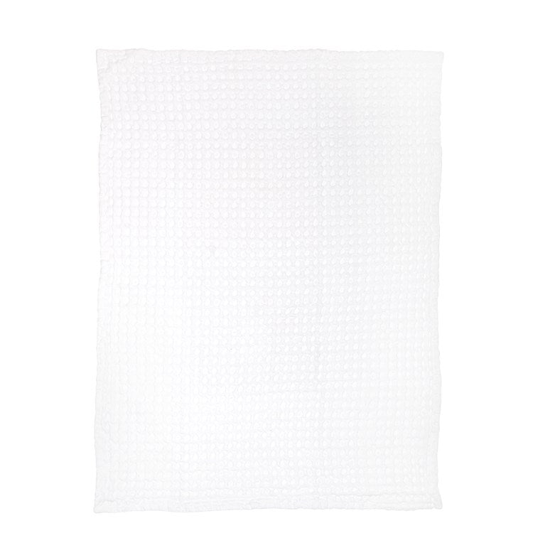 Jumbo Waffle Single Kitchen Towel White