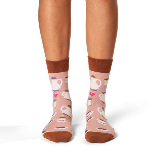 Women's High Tea Socks: Shoe Size 5-9