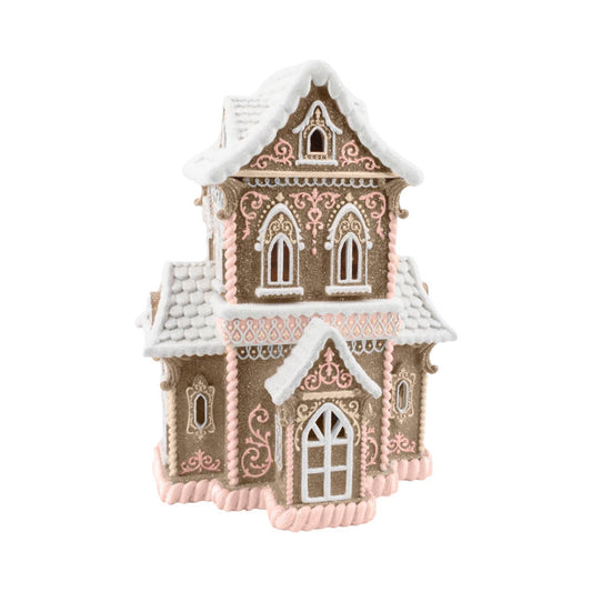 Pink Gingerbread Manor