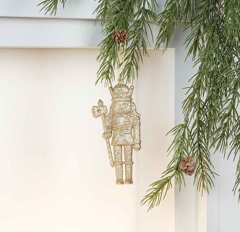 Glitter Nutcracker Ornament