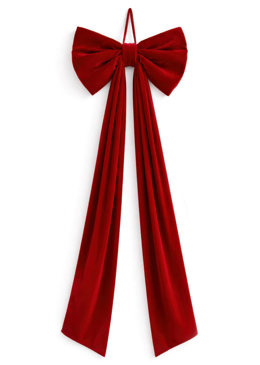 Large Red Bow 24"x72"