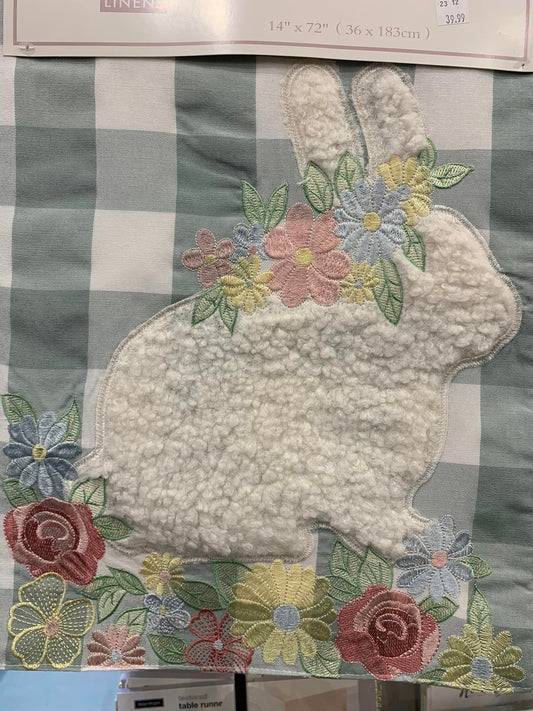 Easter Bunny Table Runner