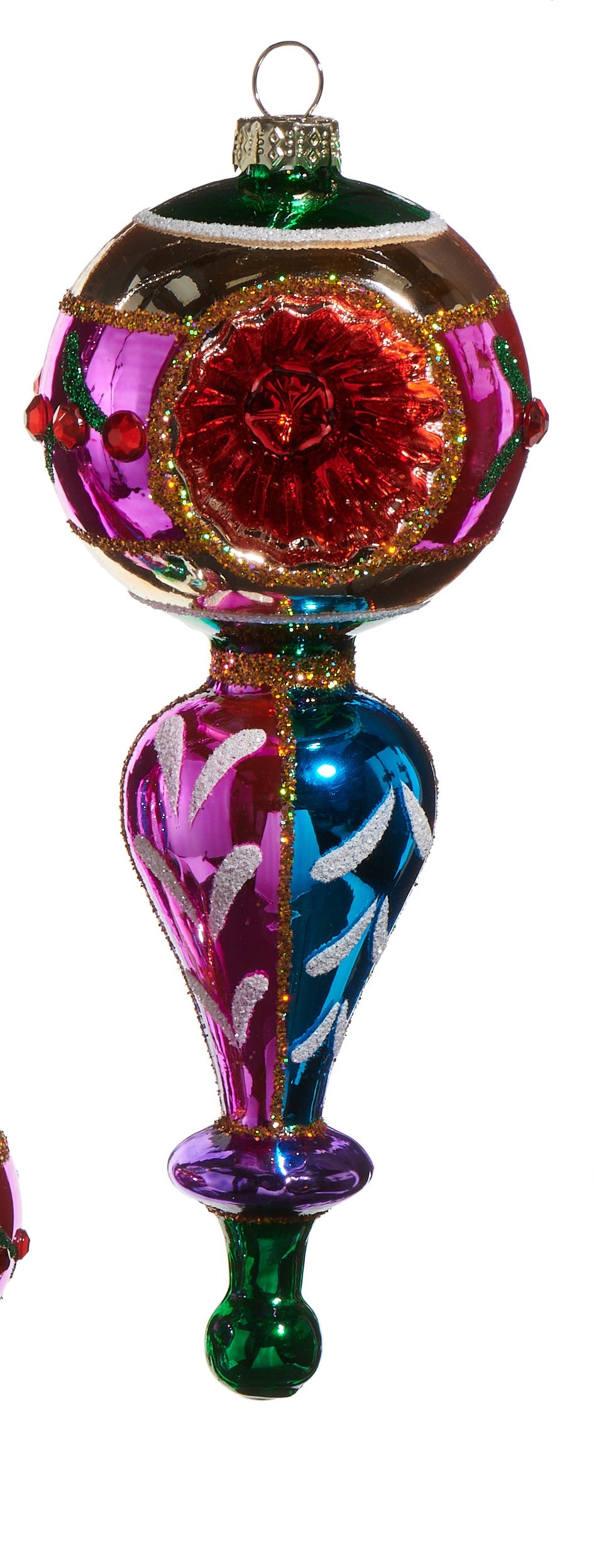 7.5" Multicolor Witch Eye Ornament