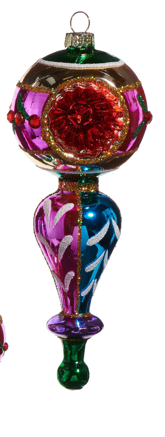 7.5" Multicolor Witch Eye Ornament