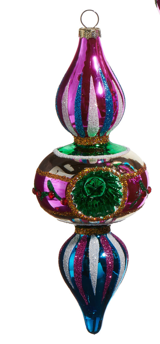 7.5" Multicolor Witch Eye Ornament