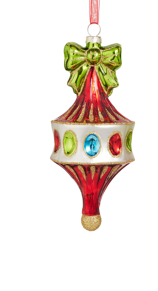 6" Carousel Top Ornament