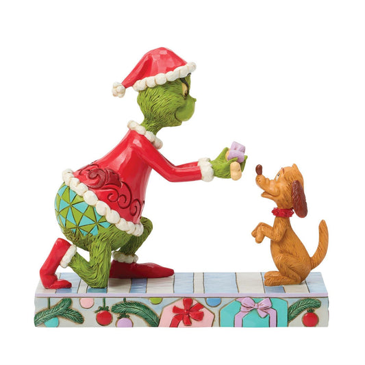 Grinch Giving Max a Bone Fig
