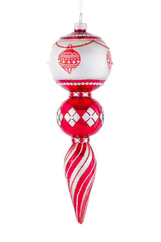 Concave Finial Ornament