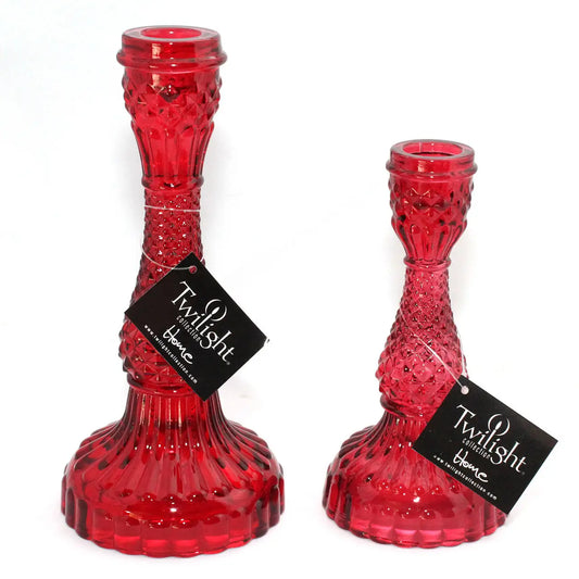 Bella Candle Holders – Red