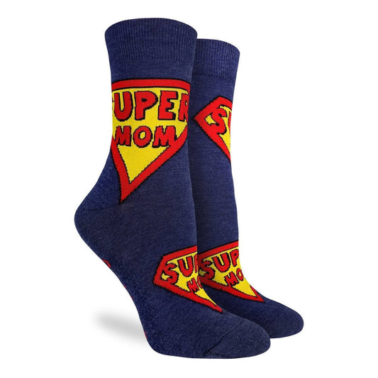 Women's Super Mom Socks: Shoe Size 5-9