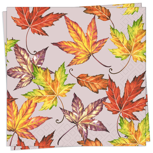 Fall leaves Luncheon Napkin