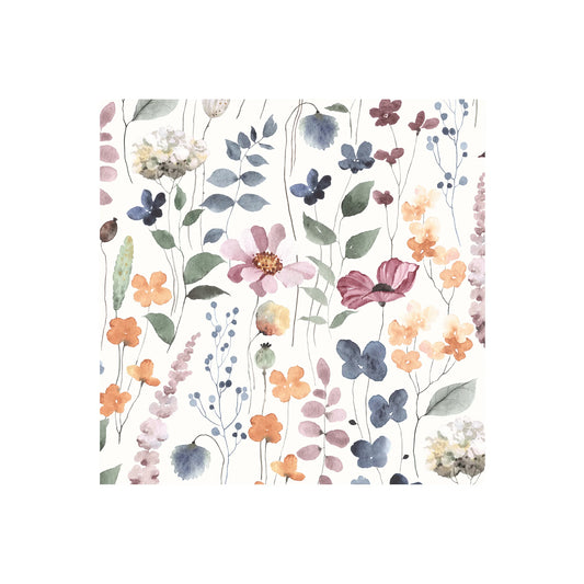 Watercolor Garden Printed Lunch Napkin 20Pk