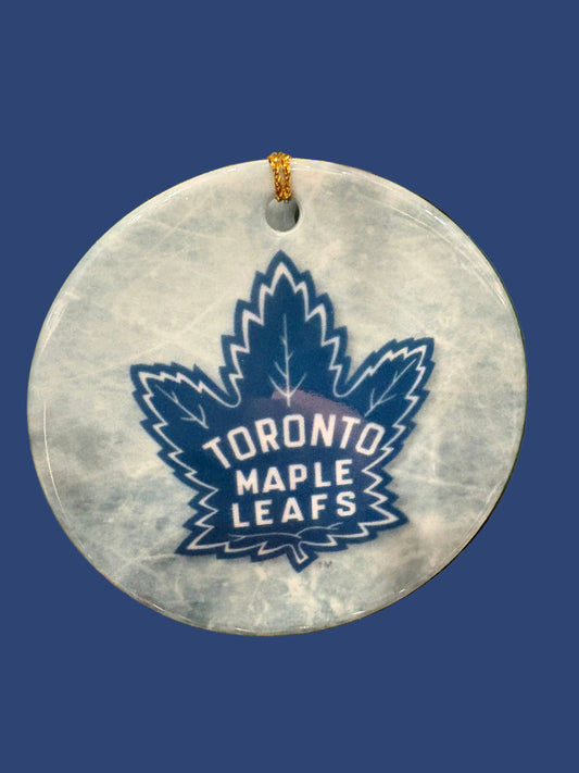 Toronto Maple Leaf Ornament.