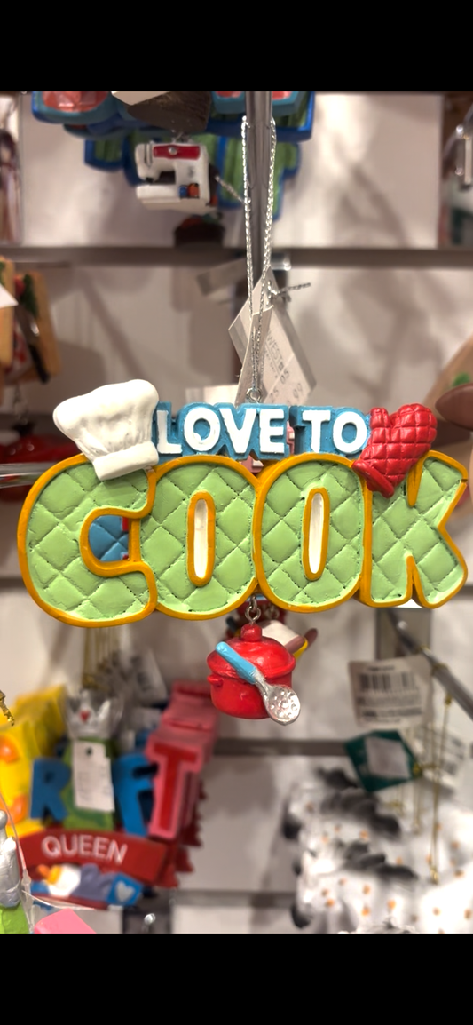 Love to Cook Ornament