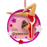 "Little Gymnast" Ornament