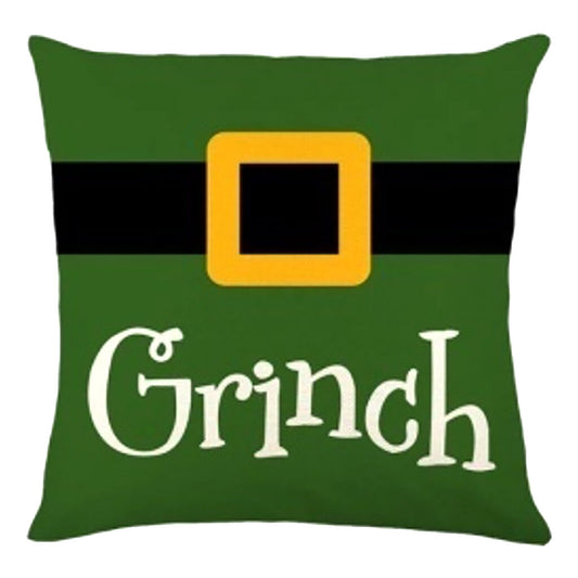 GRINCH PILLOW 16"X16"