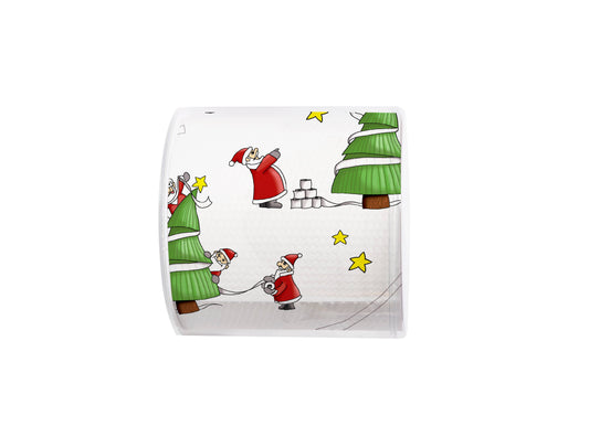 Santas So Busy Designer Toilet Paper