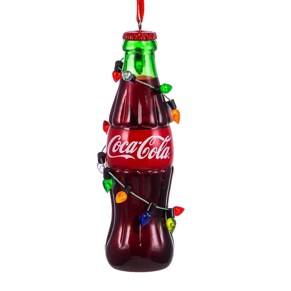 COCA-COLA BOTTLE BLOW MOLD ORNAMENT