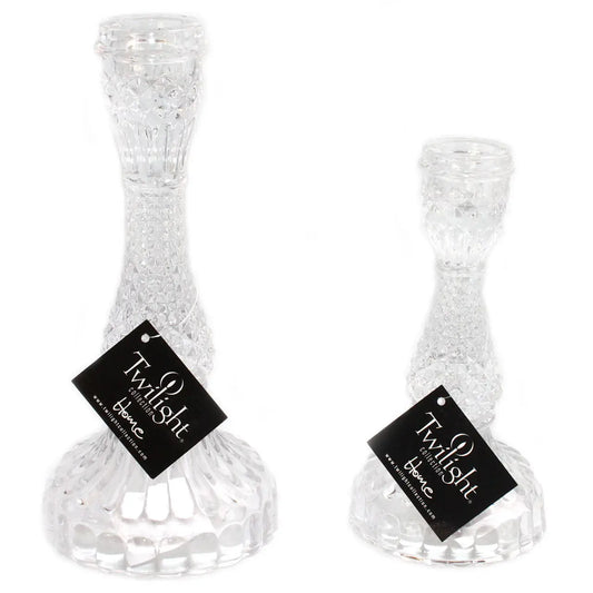 Bella Candle Holders – Clear