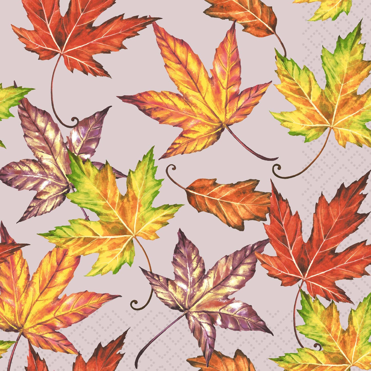 Fall leaves Luncheon Napkin