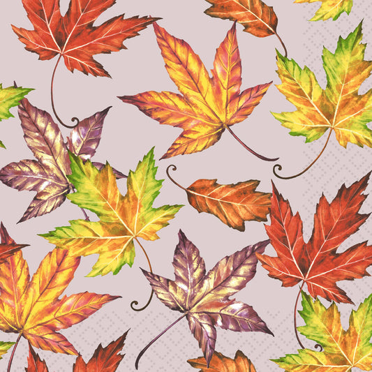 Fall leaves Luncheon Napkin