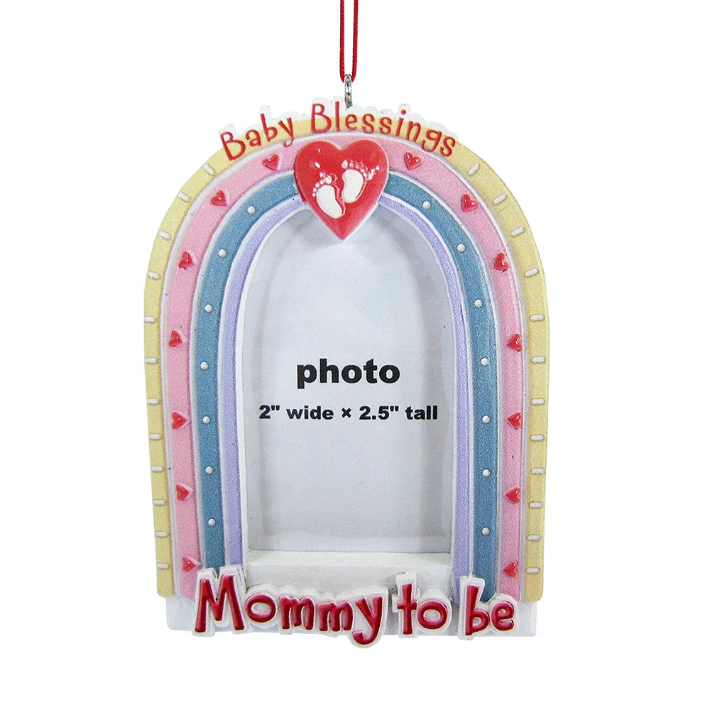 “Mommy To Be“ Picture Frame Ornament
