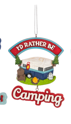 Camping Life Ornament