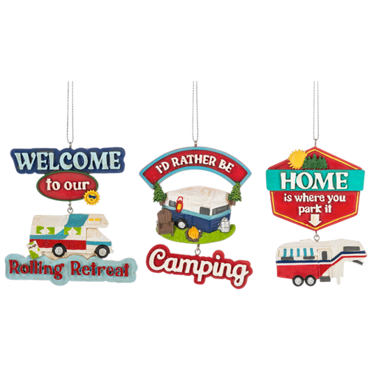 Camping Life Ornament