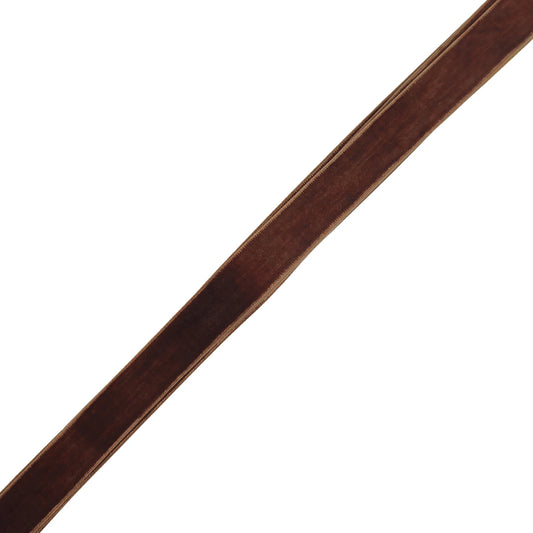 THIN VELVET 1/2"X10 YDS. BROWN