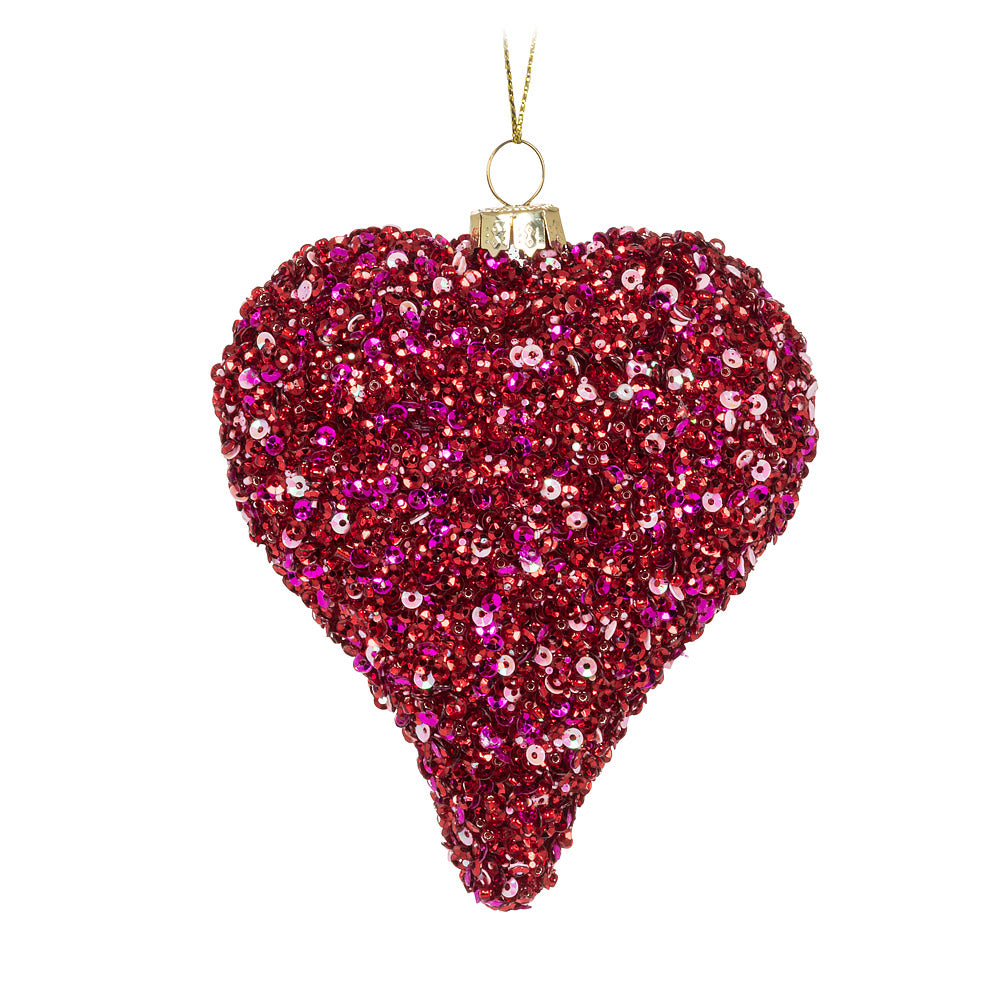 Drop Heart Ornament