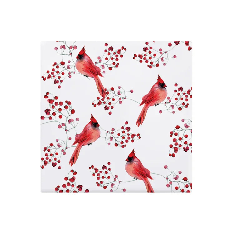 Cardinal Printed Ceramic Coaster Set of 6