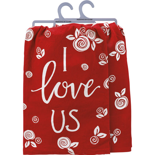 KITCHEN TOWEL - I LOVE US