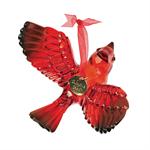 Acrylic Cardinal Ornament.
