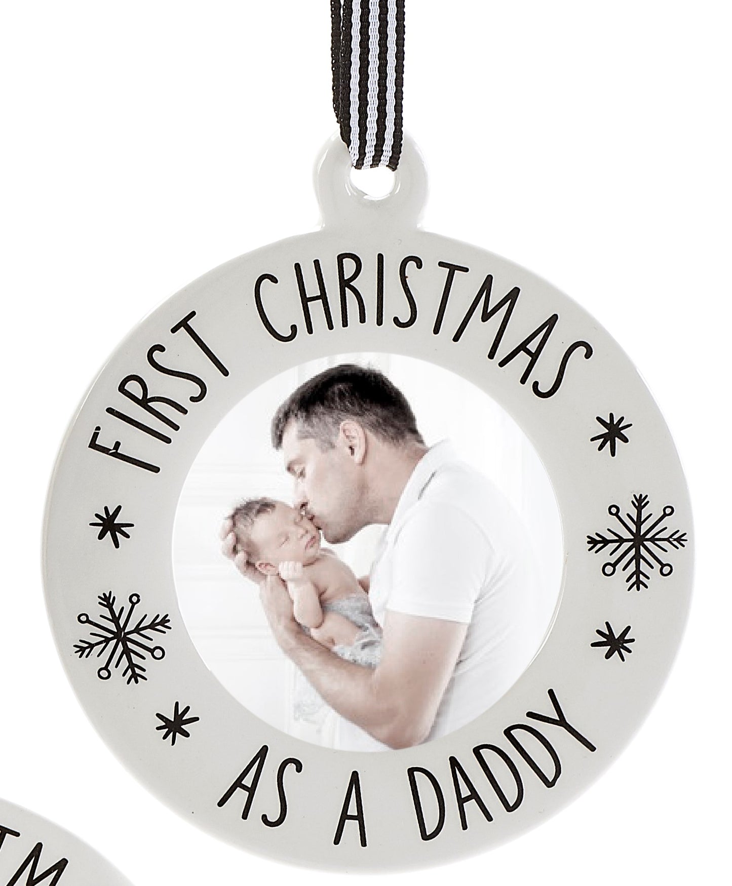 First Christmas Frame Ornament w/Sentiment
