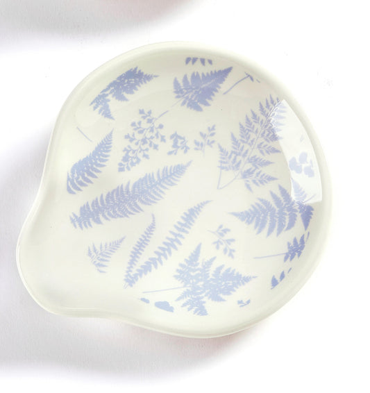 Blue Floral Spoon Rest