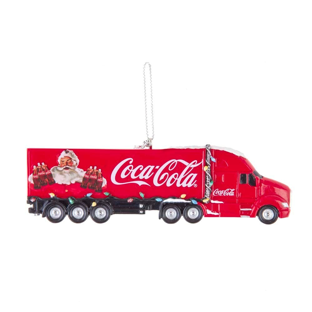 5"RESIN COCA-COLA TRUCK ORNAMENT