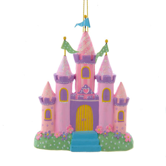 4"RESIN CASTLE ORNAMENT
