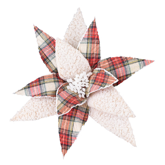POINSETTIA RED/GREEN/BEIGE