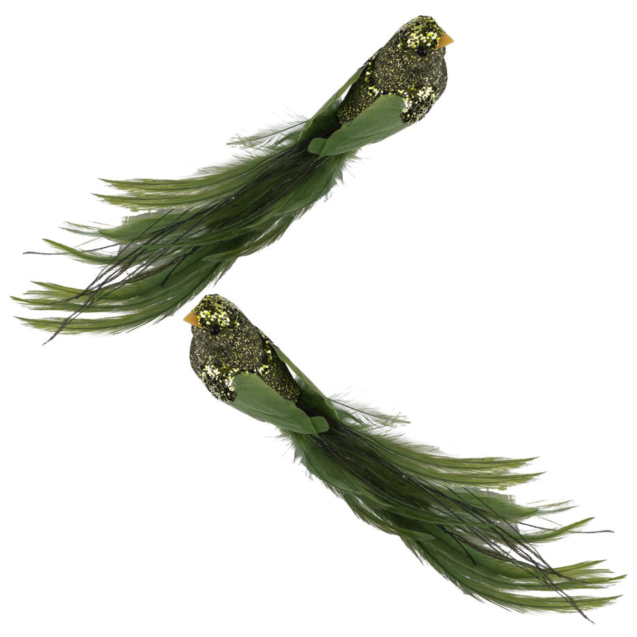 BIRD FOREST GREEN 8″ W/CLIP