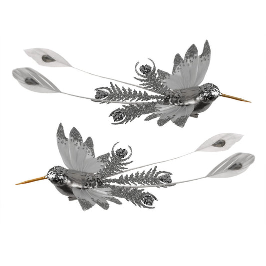 HUMMINGBIRD SILVER 7.5″ W/CLIP