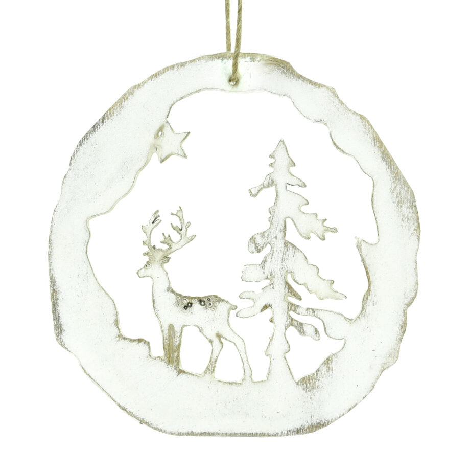 WOODEN REINDEER