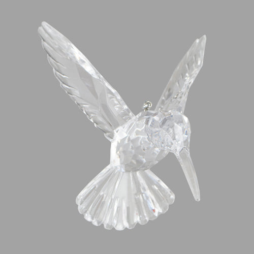 Clear Hummingbird 4"