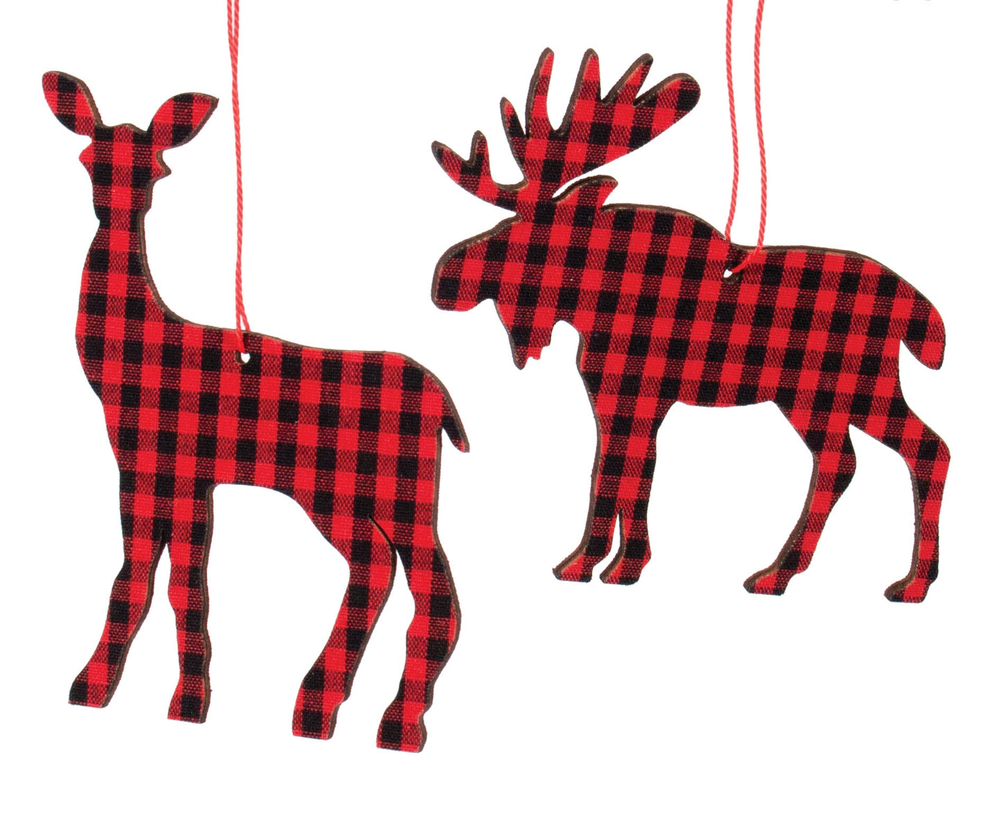 ORN-RD/BLK WOOD(SET 2)