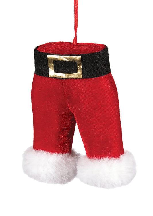 ORNAMENT-SANTA PANTS
