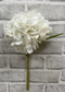 12" WHITE FRESH TOUCH HYDRANGEA STEM