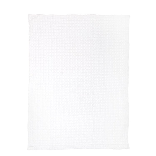 Jumbo Waffle Single Kitchen Towel White