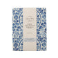 Medallion Linen Blended Tablecloth 60 X 120" Blue