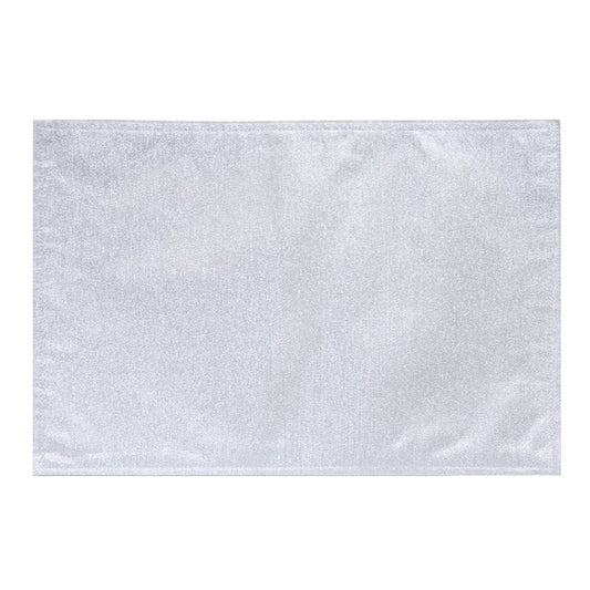 Shimmer Lux Placemat Silver, Set of 4