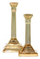 Empire Candle Holders - Gold Set of 2