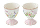 Happy Easter Egg Cups Set of 2